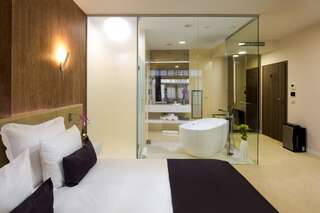 Отель Hotel Vila Class Сату-Маре Двухместный номер Делюкс «Класс» с 1 кроватью-9